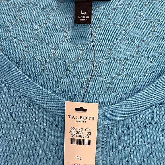 New Talbots Petites Light Cardigan Knit Sweater - Picture 2 of 8
